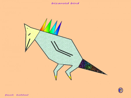 bizaroid bird fantaisiste